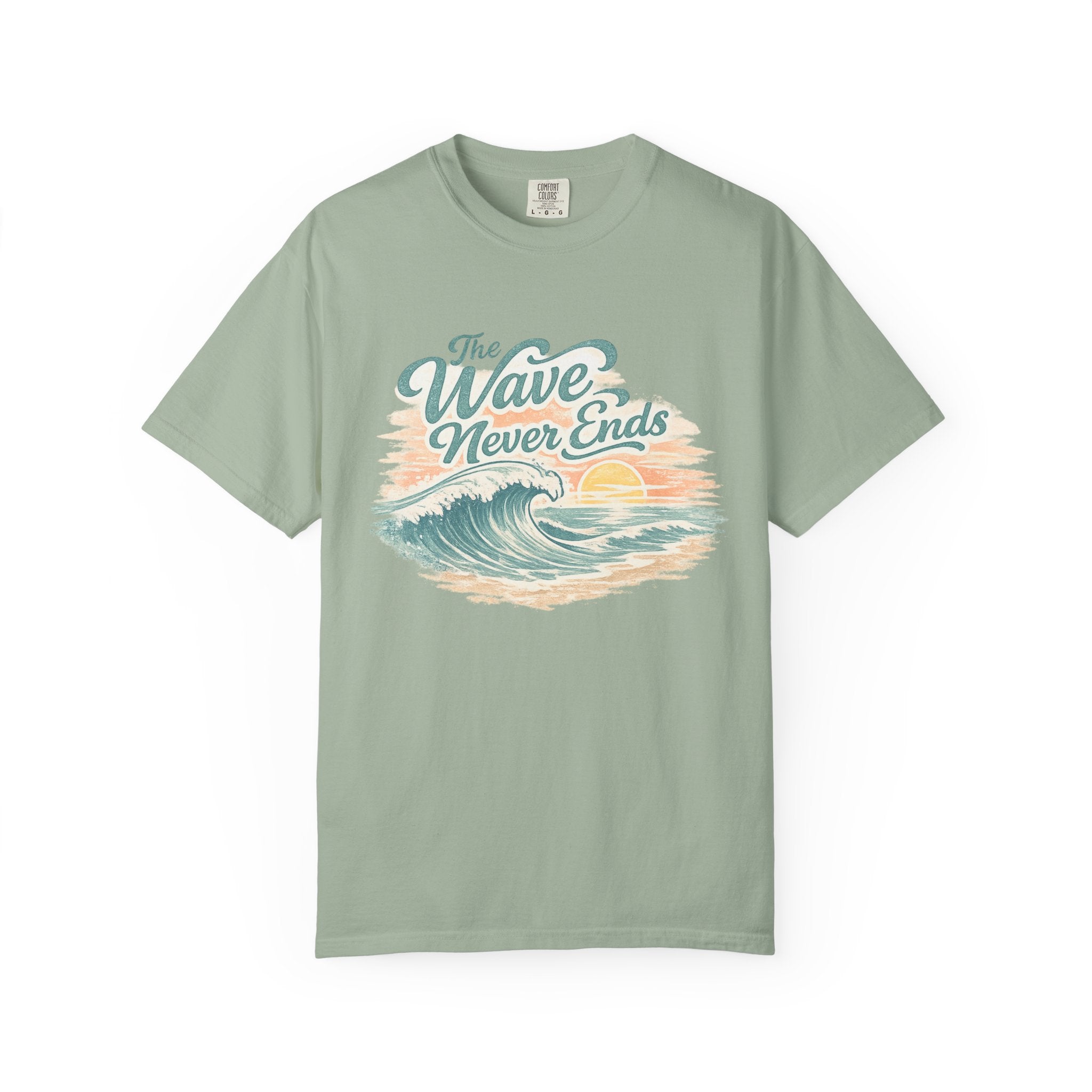 The Wave Never Ends Groovy T-Shirt