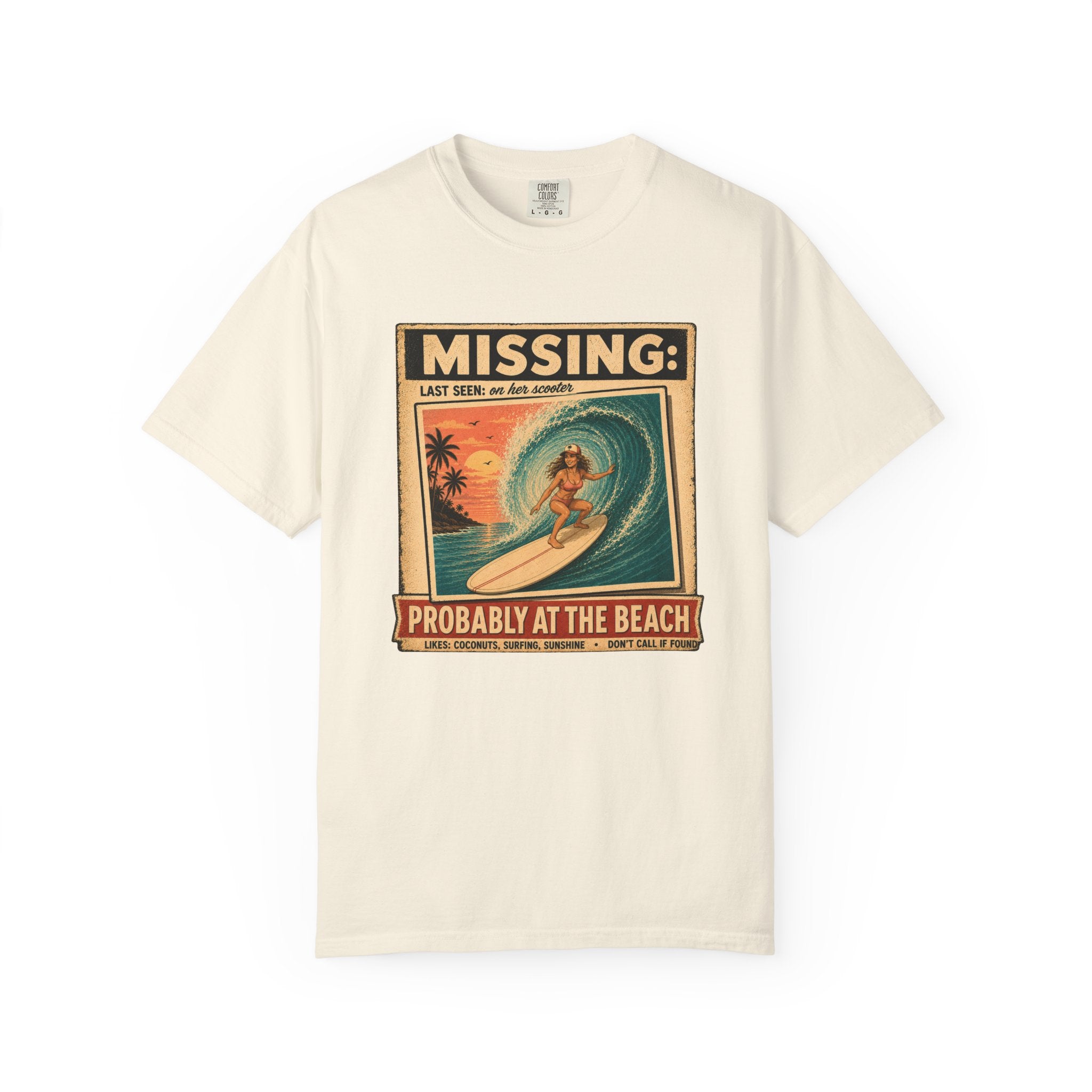 Missing: Probably at the Beach T-Shirt
