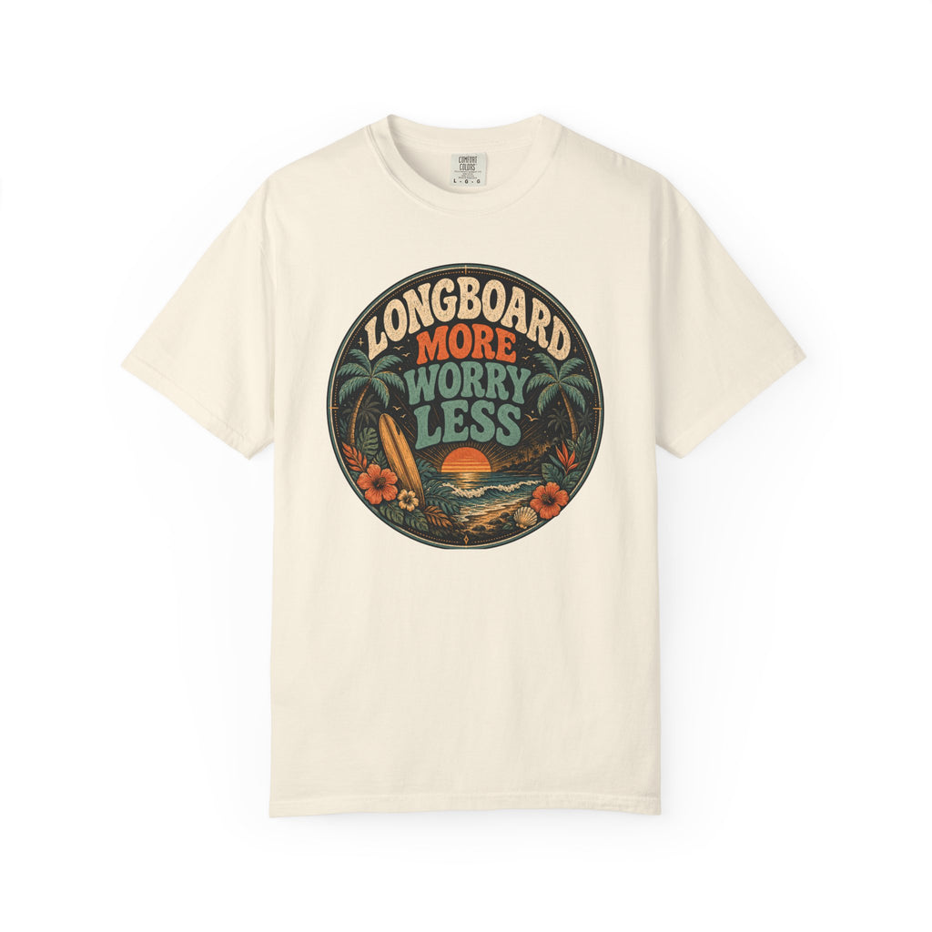 Longboard More Worry Less Vintage T-Shirt