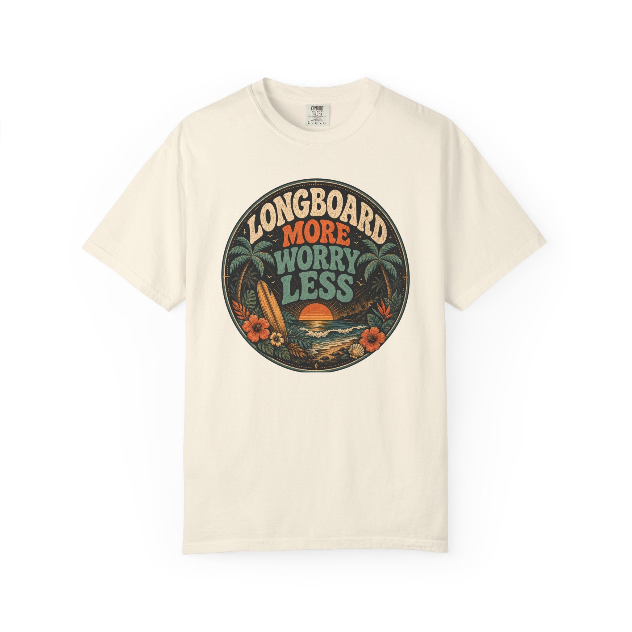 Longboard More Worry Less Vintage T-Shirt