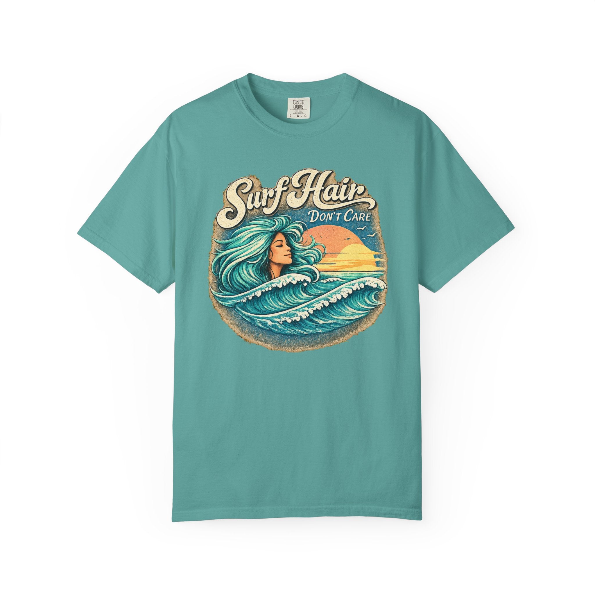 Surf Hair Don't Care Wave Hair T-Shirt