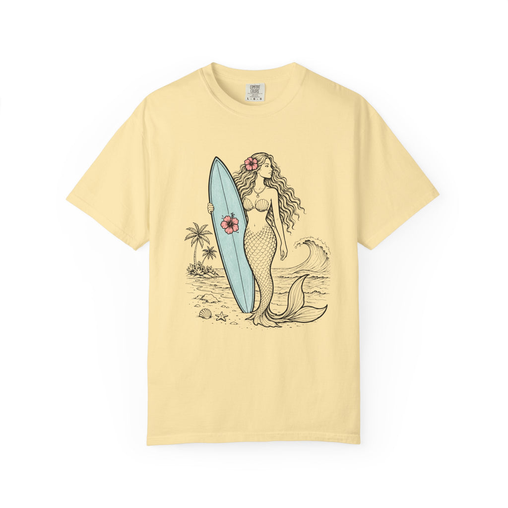 Mermaid & Her Board T-Shirt