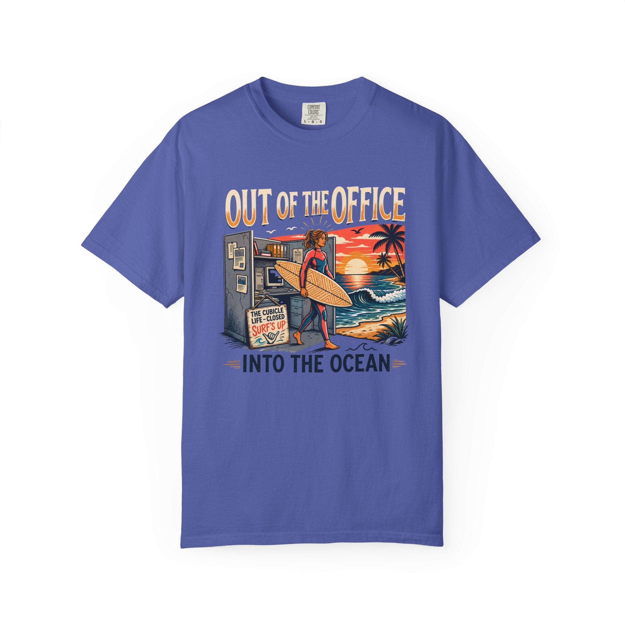 Out of the Office Into the Ocean T-Shirt