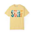 Surf Ocean Wave Text T-Shirt