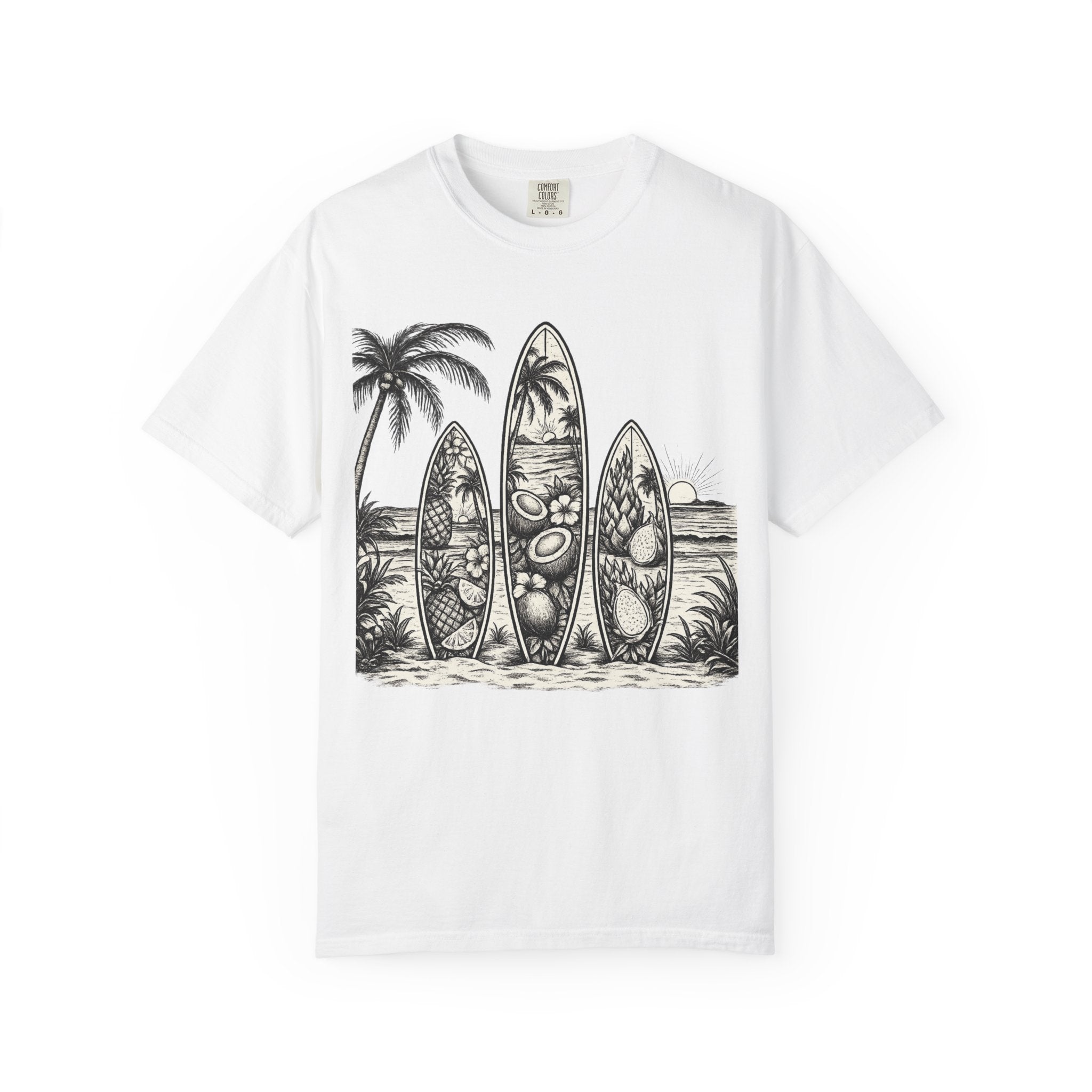Tropical Fruits & Boards T-Shirt