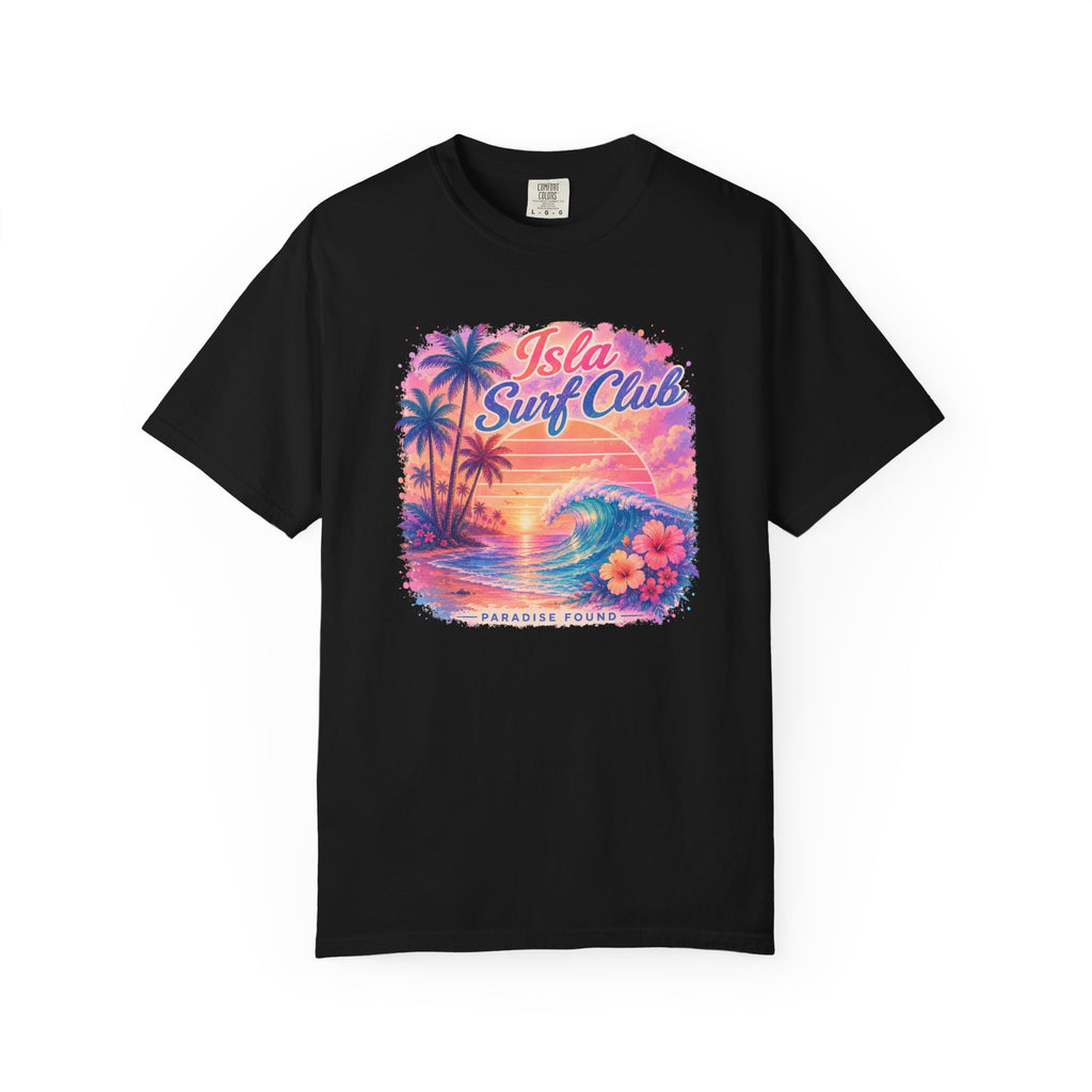 Isla Surf Club Magenta Sunset T‑Shirt