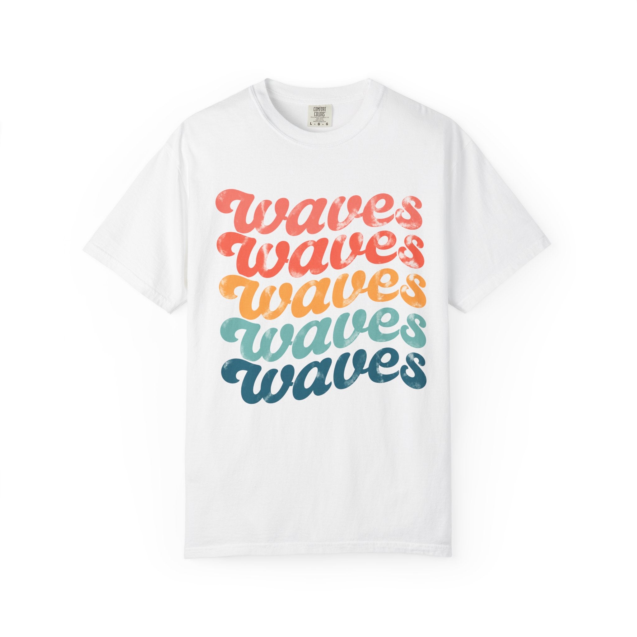 Waves Retro Stack T-Shirt