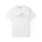"Find The Waves Free Your Soul" Wave Graphic T-Shirt