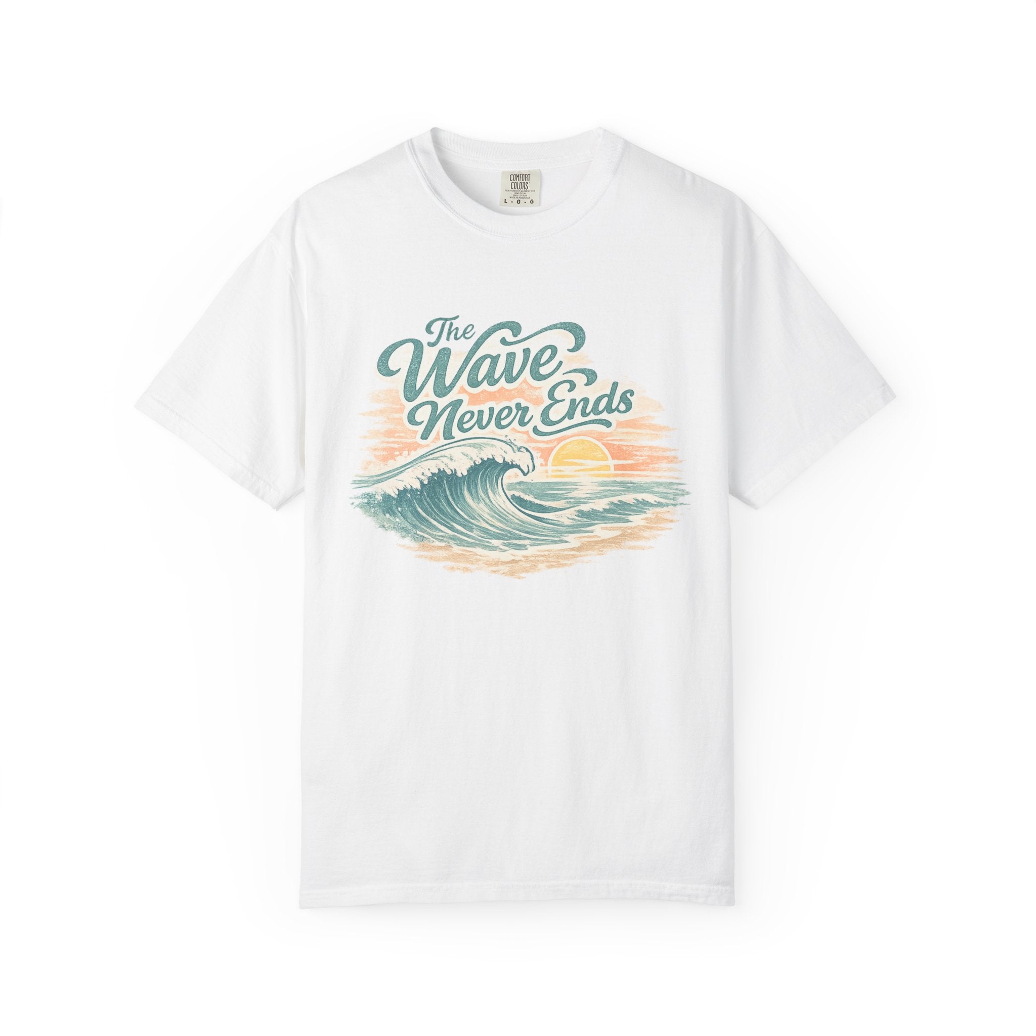 The Wave Never Ends Groovy T-Shirt