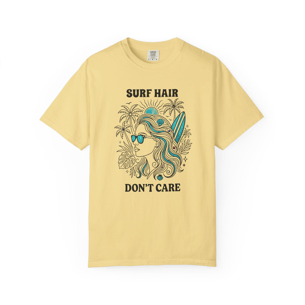 Surf Hair Don't Care Sparkly T-Shirt