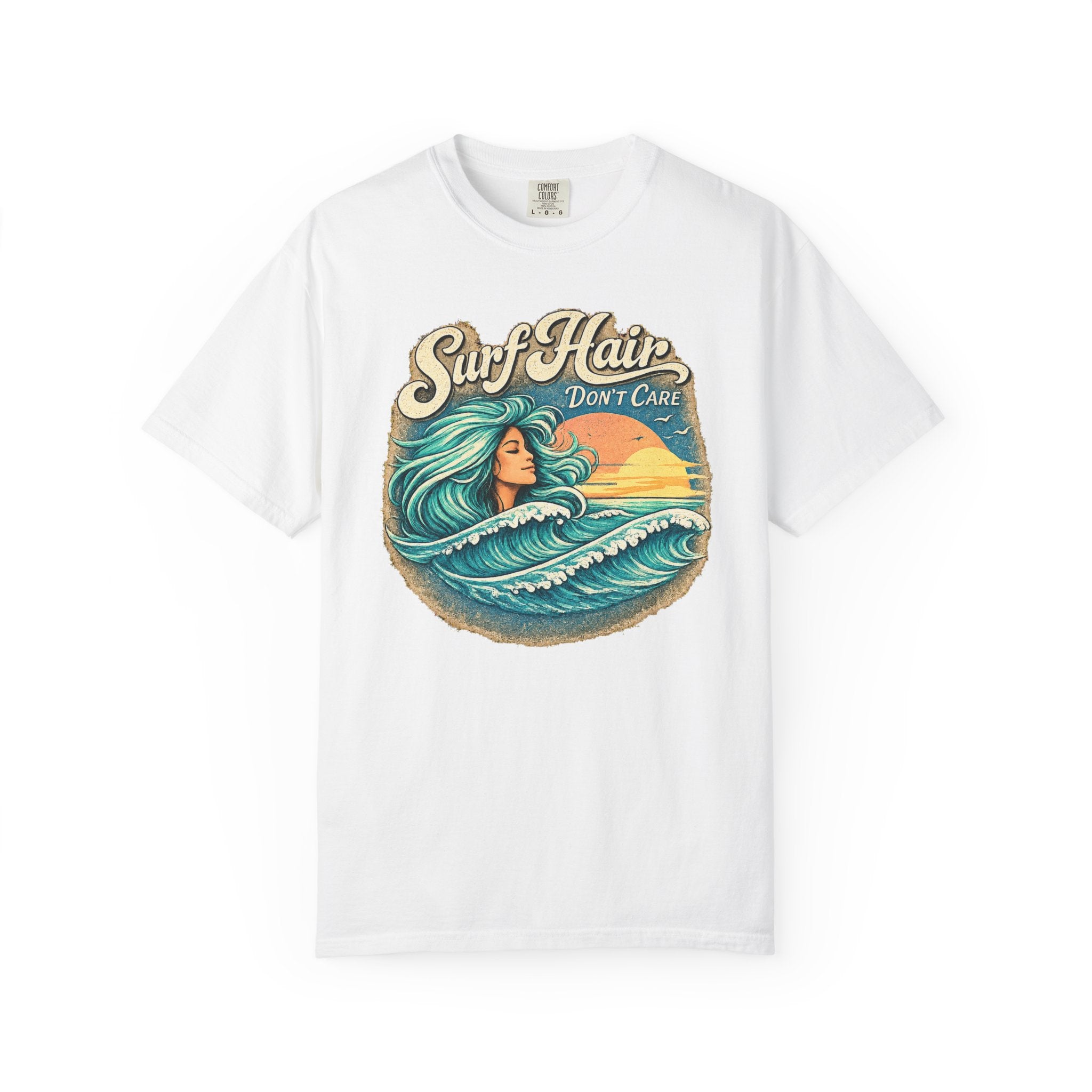 Surf Hair Don't Care Wave Hair T-Shirt