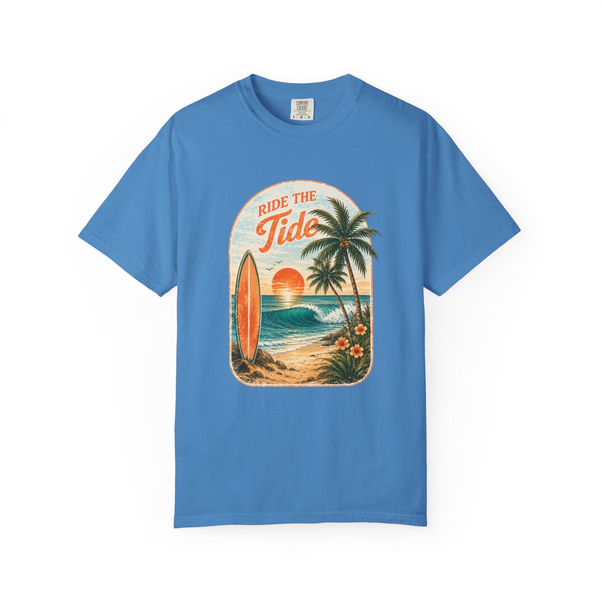 Ride the Tide Surf Beach T-Shirt