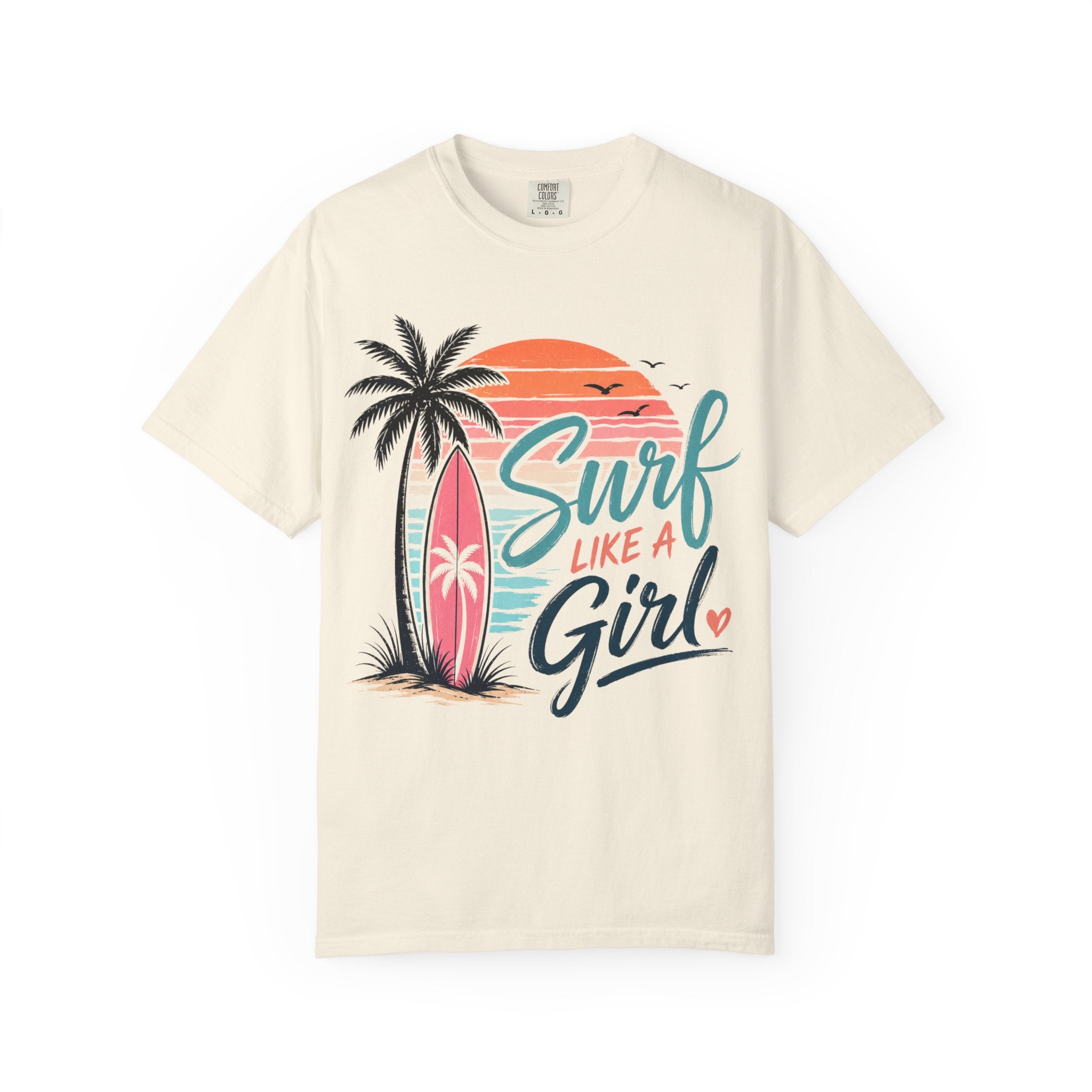 Surf Like a Girl (Sunset) T-Shirt