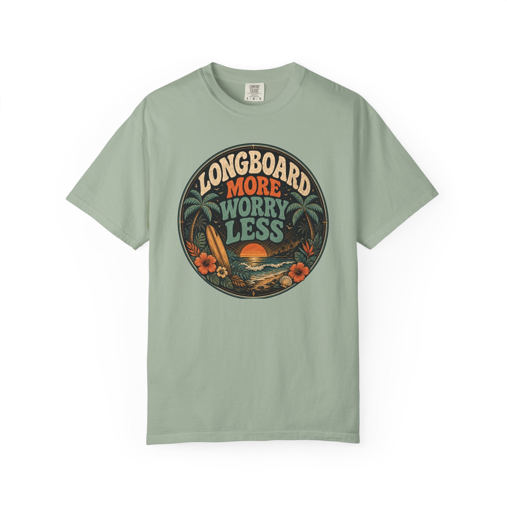 Longboard More Worry Less Vintage T-Shirt