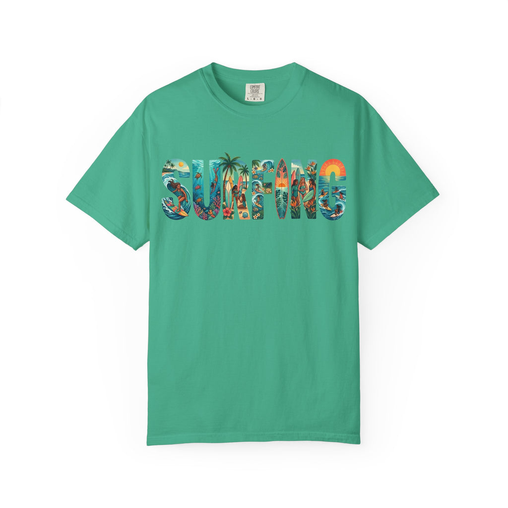 "Surfing" Tropical T-Shirt