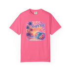 Isla Surf Club Magenta Sunset T‑Shirt