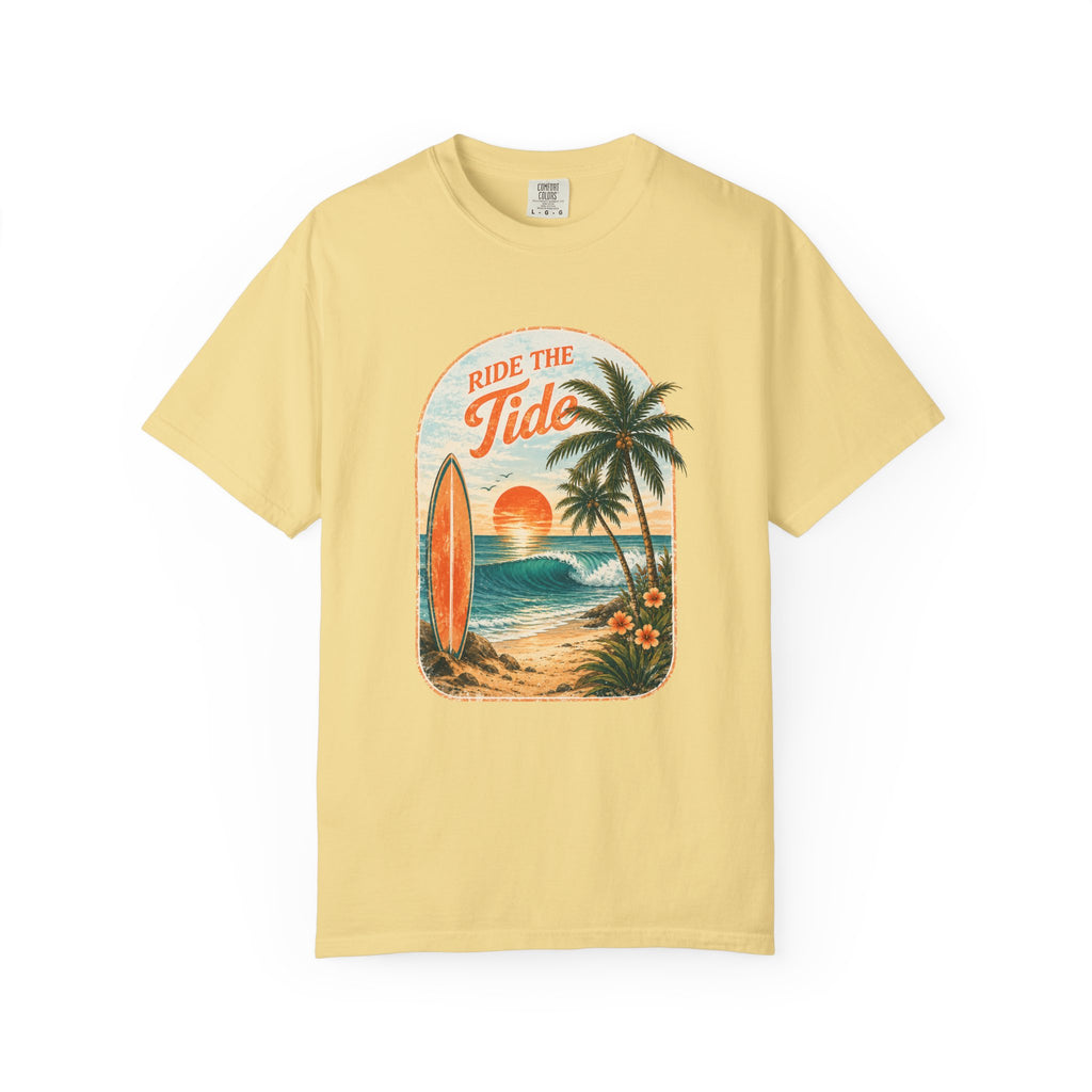 Ride the Tide Surf Beach T-Shirt