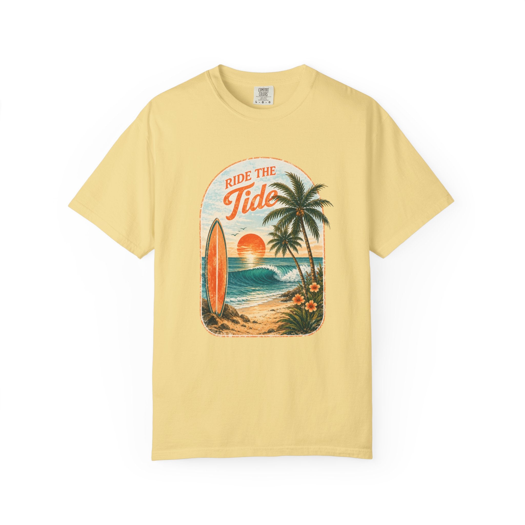 Ride the Tide Surf Beach T-Shirt