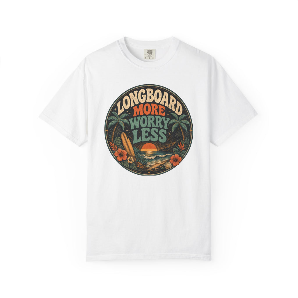Longboard More Worry Less Vintage T-Shirt