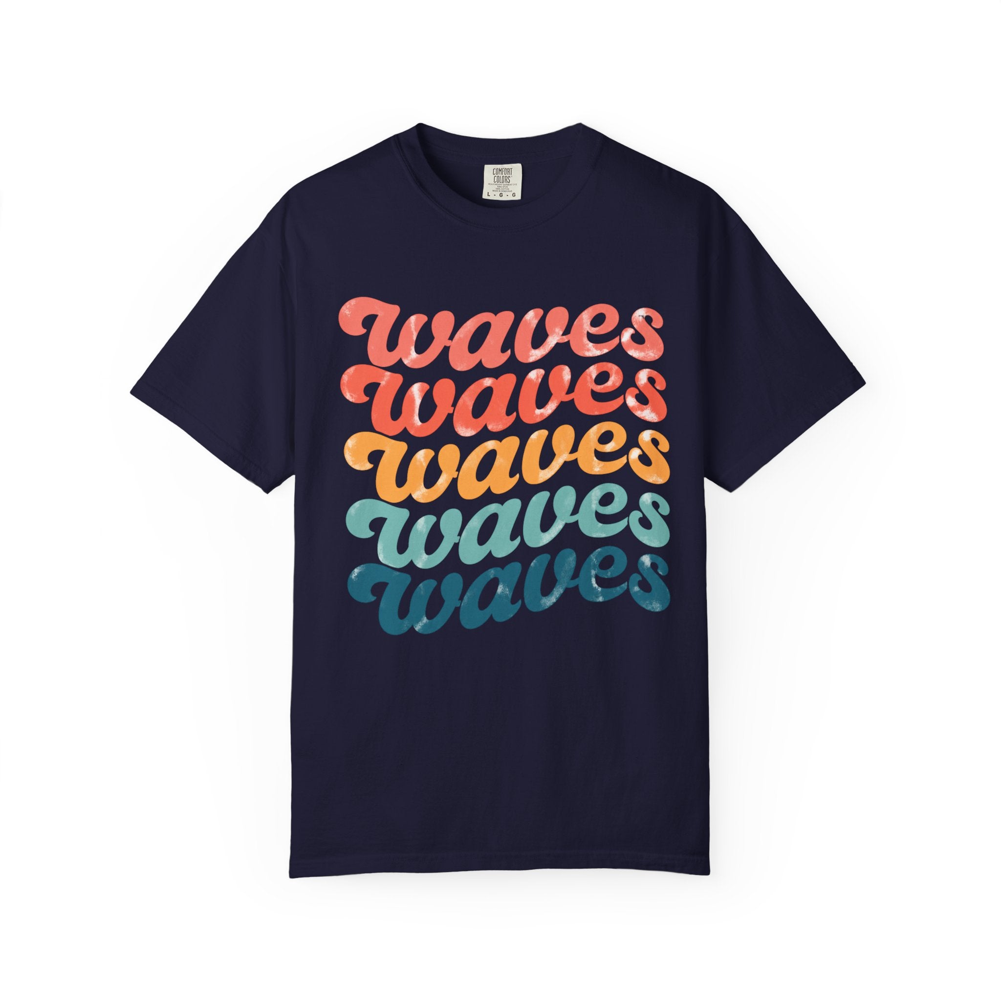 Waves Retro Stack T-Shirt