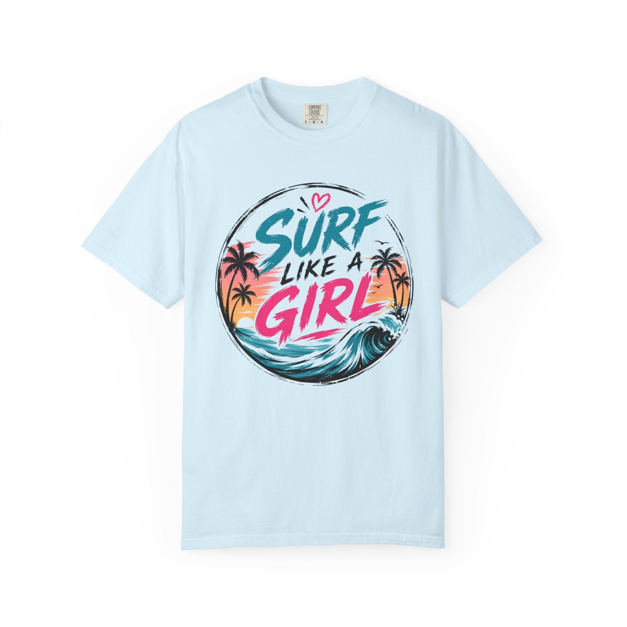 Surf Like a Girl Logo T-Shirt