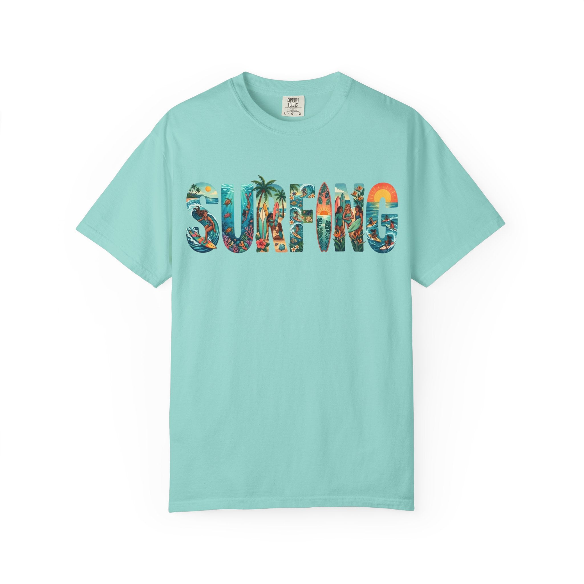 "Surfing" Tropical T-Shirt