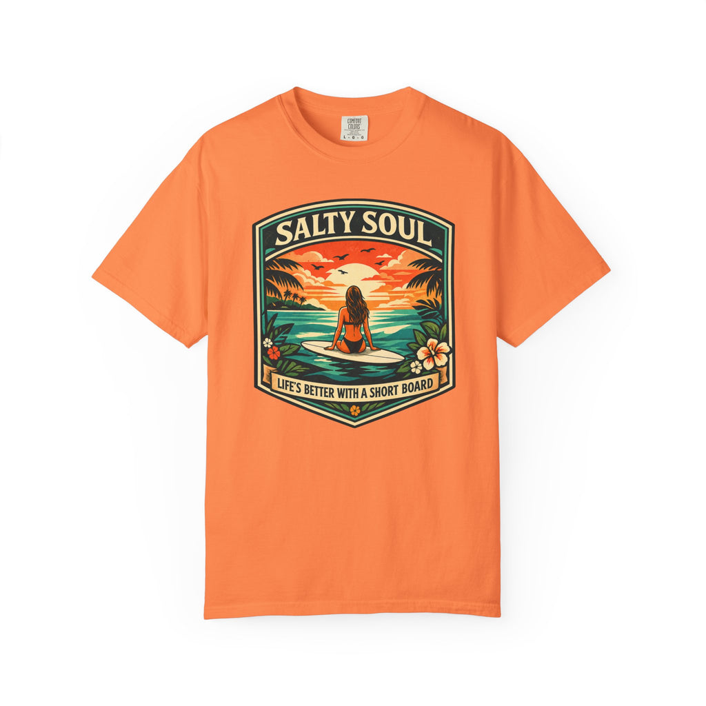 Salty Soul - Life's Better With a Shortboard T-Shirt