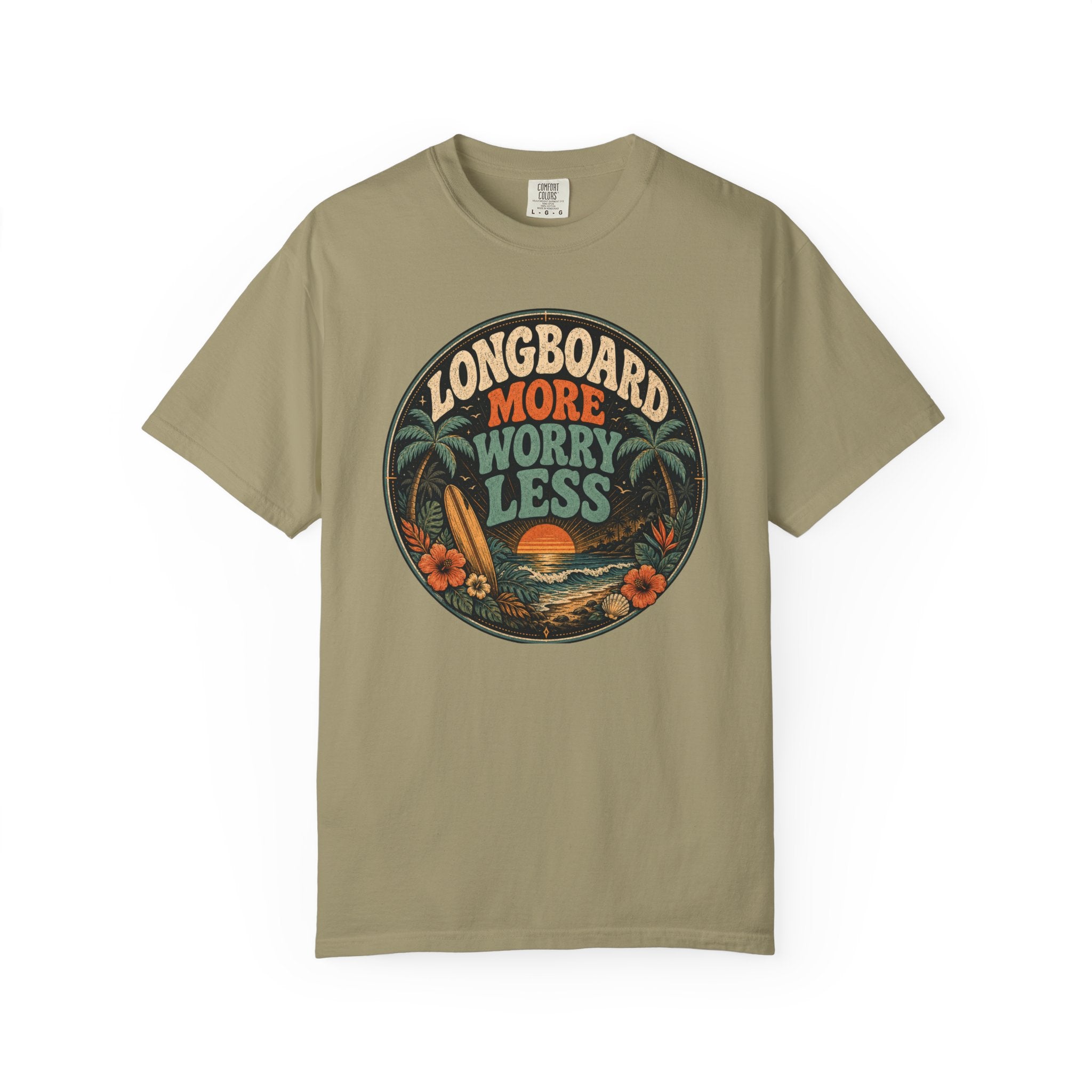 Longboard More Worry Less Vintage T-Shirt