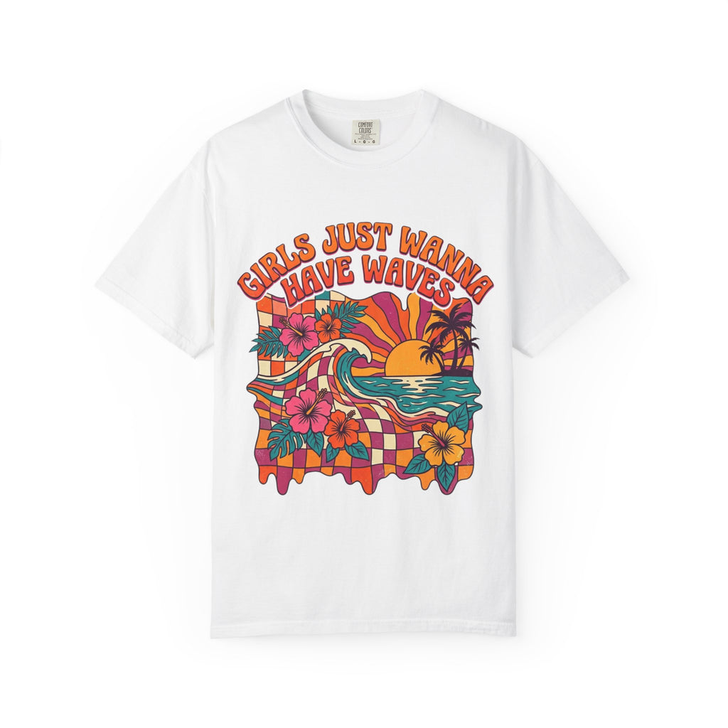 Girls Just Wanna Have Waves Melting T-Shirt