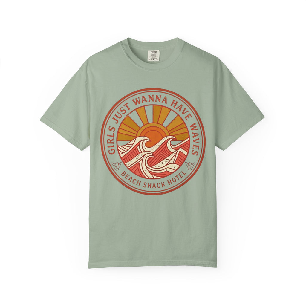 Girls Just Wanna Have Waves T-Shirt — Beach Shack Hotel