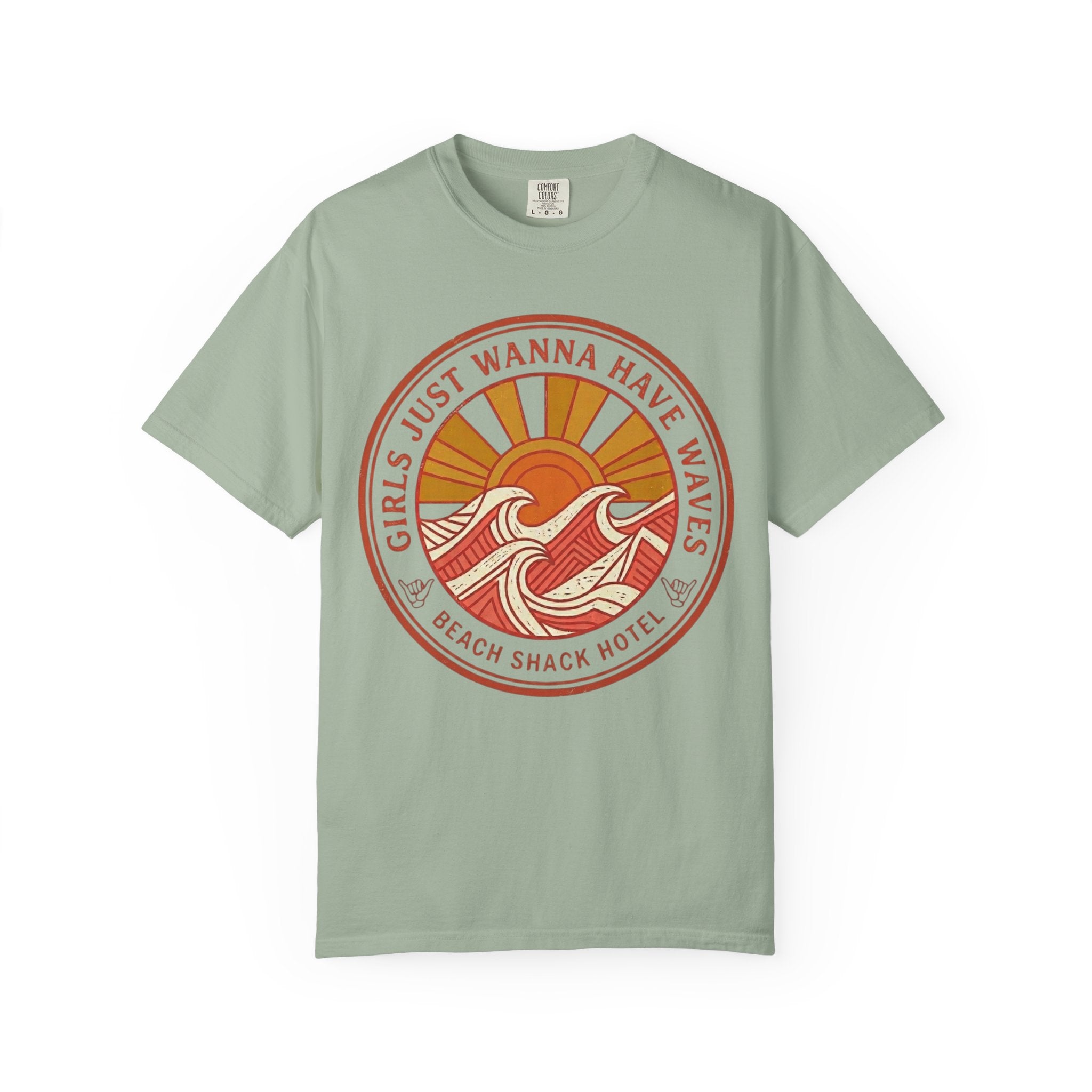 Girls Just Wanna Have Waves T-Shirt — Beach Shack Hotel