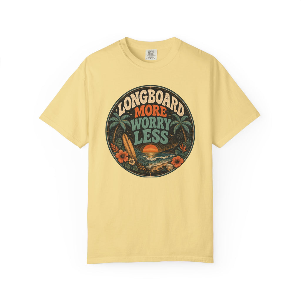 Longboard More Worry Less Vintage T-Shirt
