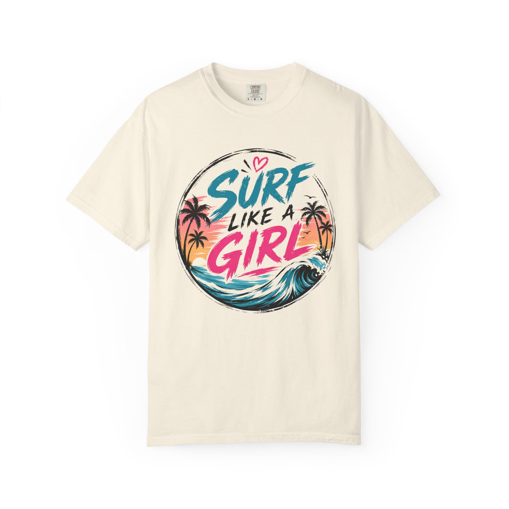 Surf Like a Girl Logo T-Shirt
