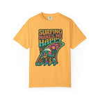 Surfing Makes Me Happy T-Shirt - Retro Surf Fin