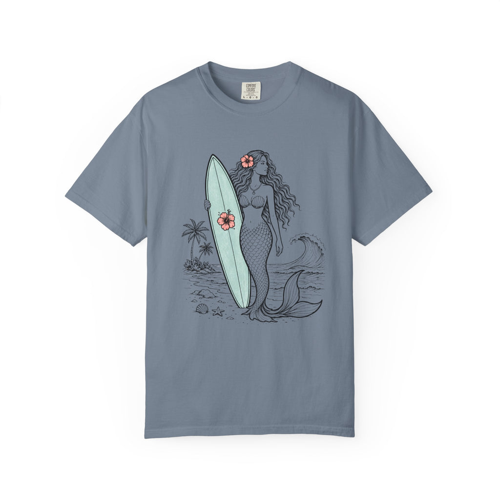 Mermaid & Her Board T-Shirt