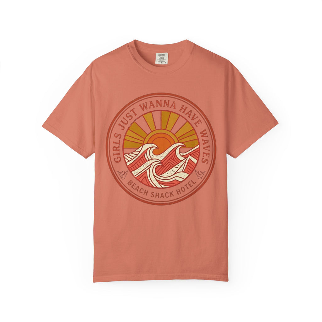 Girls Just Wanna Have Waves T-Shirt — Beach Shack Hotel