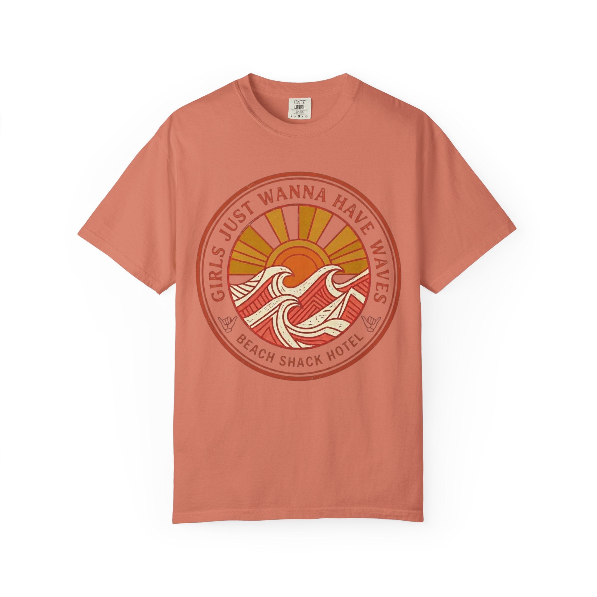Girls Just Wanna Have Waves T-Shirt — Beach Shack Hotel