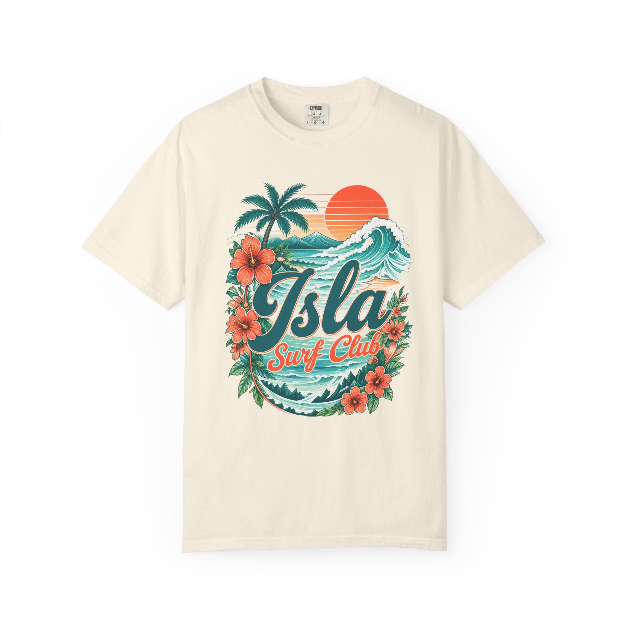 Isla Surf Club T-Shirt — Tropical Ocean Surf Tee