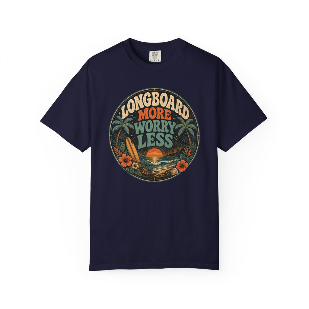 Longboard More Worry Less Vintage T-Shirt