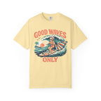 Good Waves Only Surfing Grandma T-Shirt