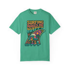 Surfing Makes Me Happy T-Shirt - Retro Surf Fin