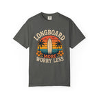 Longboard More Worry Less Retro T-Shirt