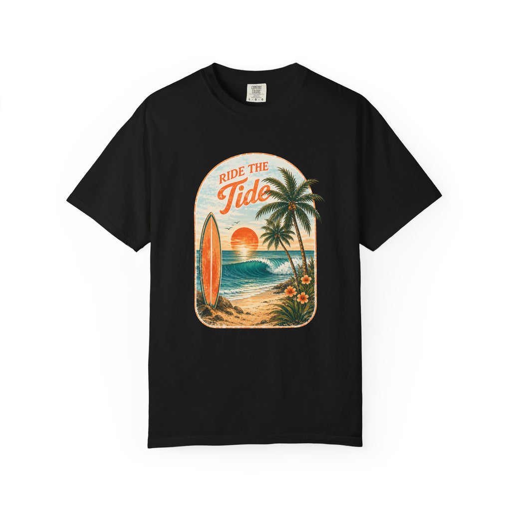 Ride the Tide Surf Beach T-Shirt