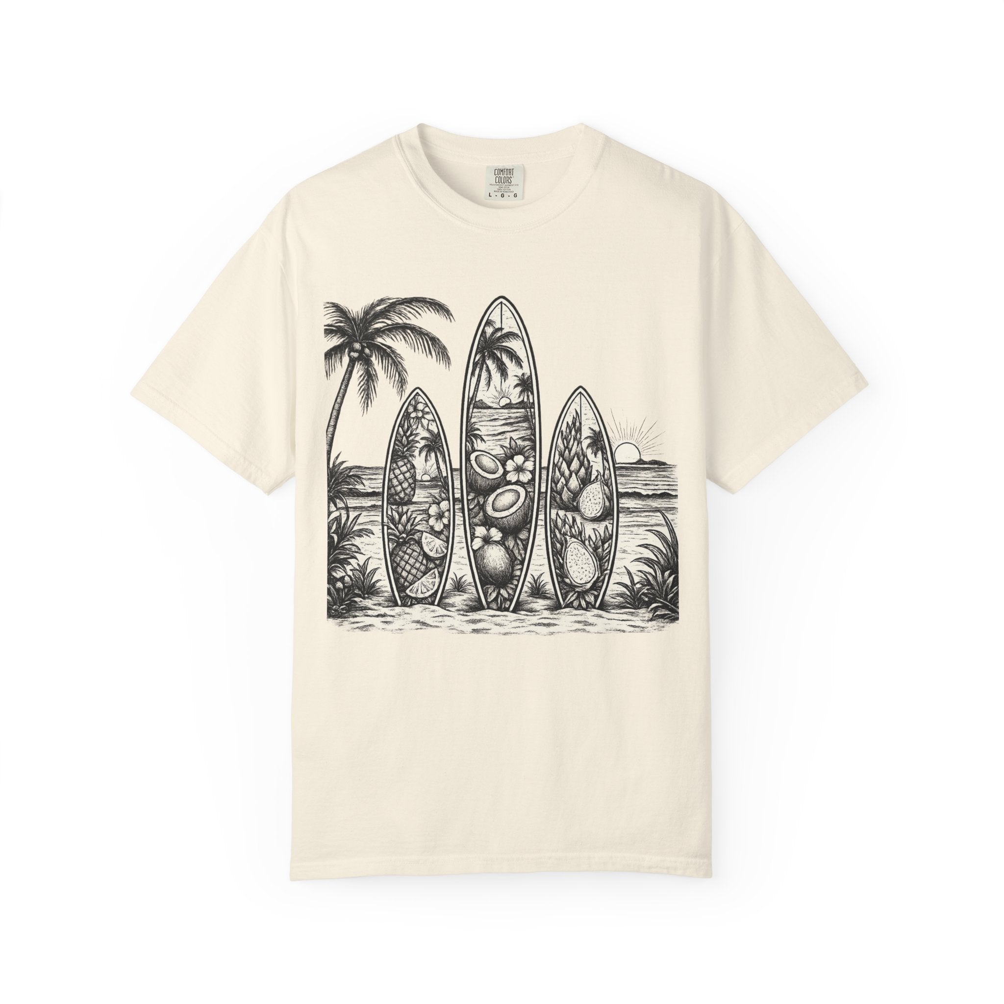 Tropical Fruits & Boards T-Shirt