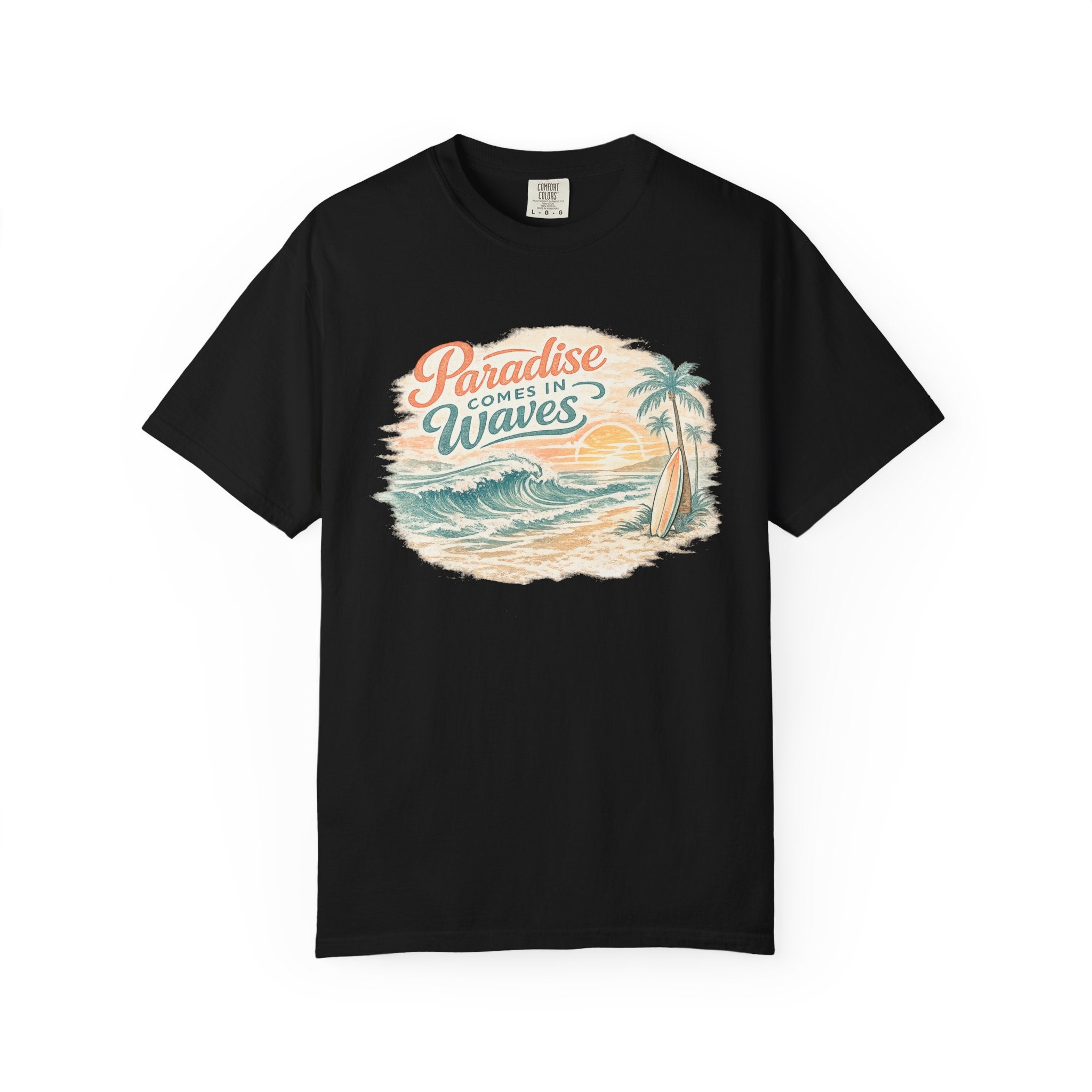 Paradise Comes in Waves T-Shirt