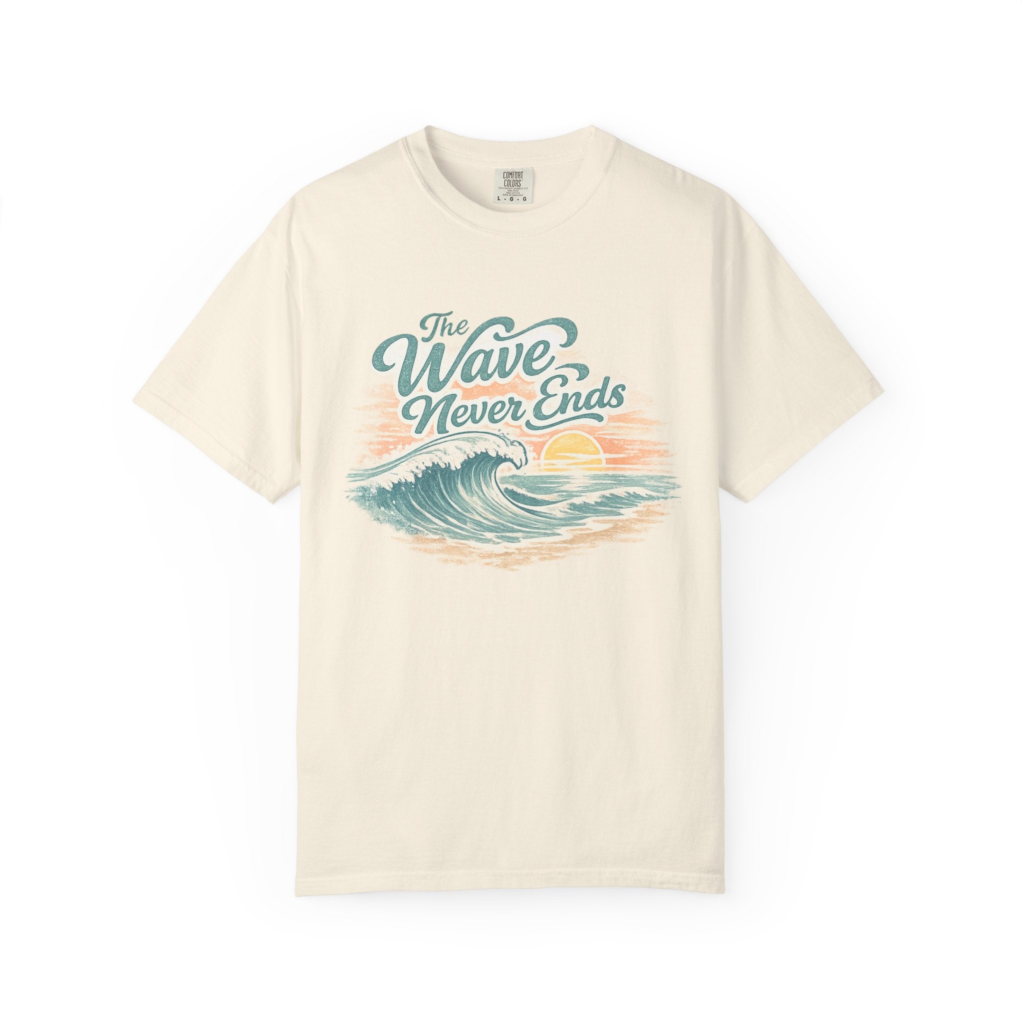 The Wave Never Ends Groovy T-Shirt