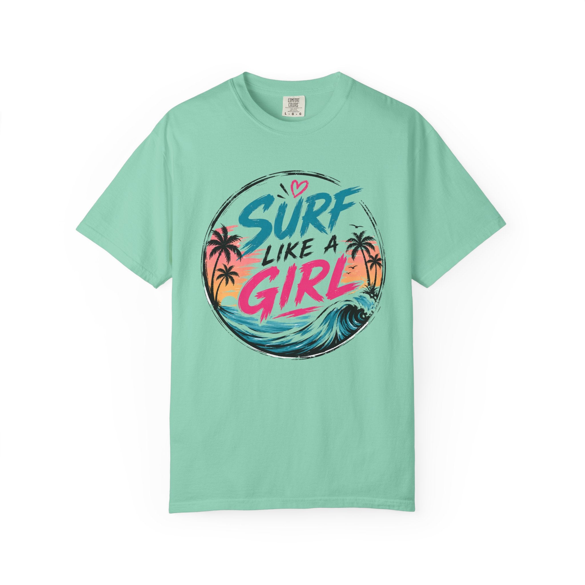 Surf Like a Girl Logo T-Shirt