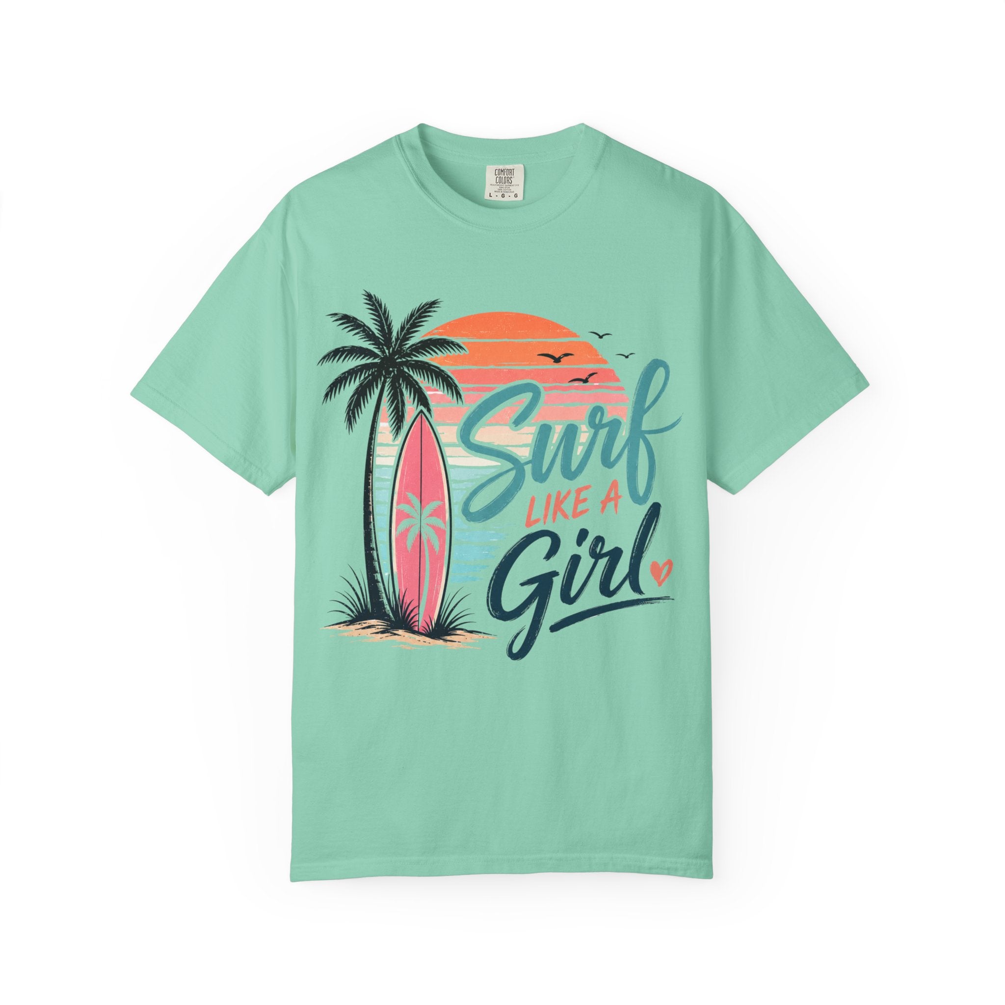 Surf Like a Girl (Sunset) T-Shirt