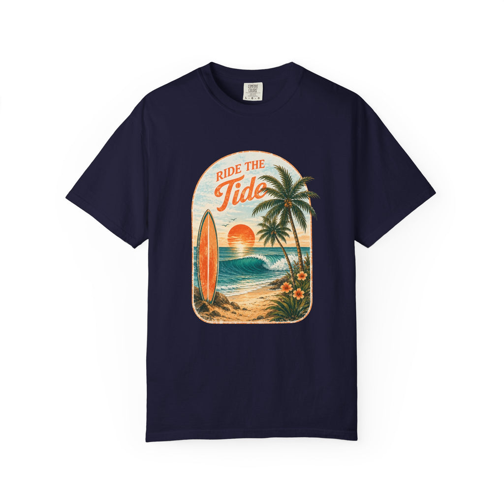 Ride the Tide Surf Beach T-Shirt