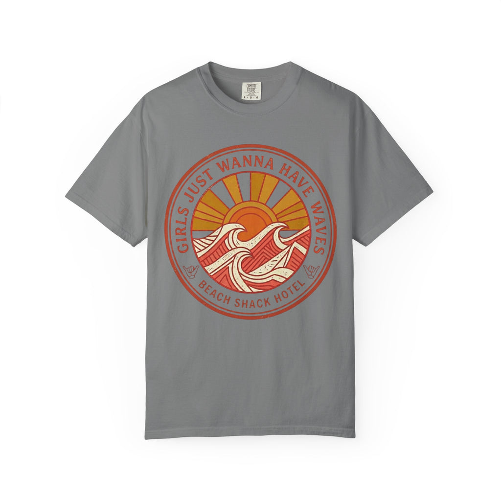 Girls Just Wanna Have Waves T-Shirt — Beach Shack Hotel